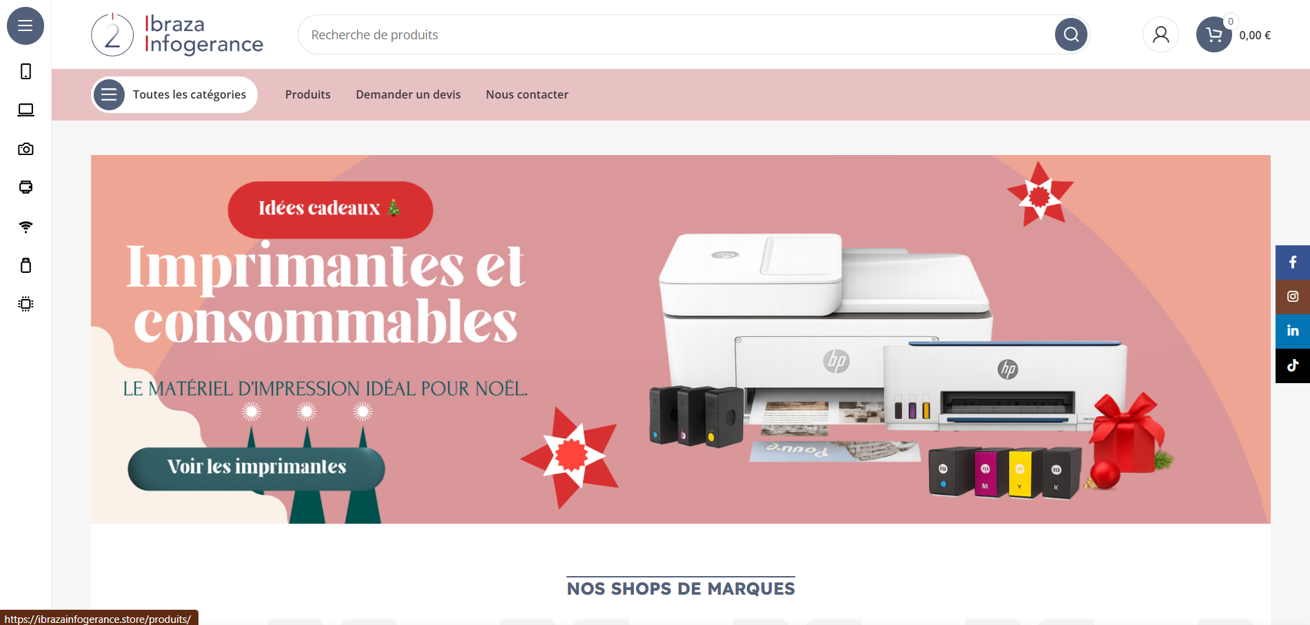 Sites vitrines/E-commerces & outils métier